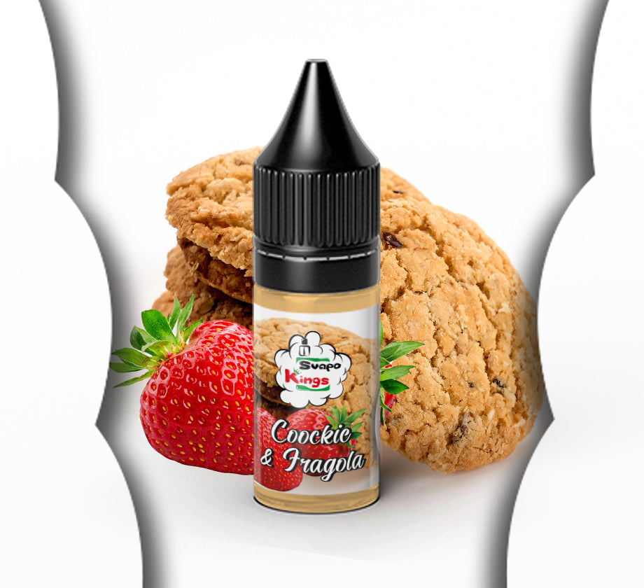 Aroma Coockie e Fragola Concentrato 10ml - Svapokings