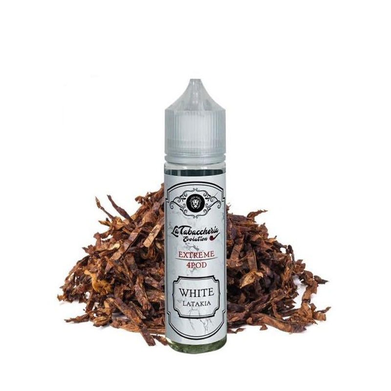 White Latakia Liquido La Tabaccheria Evolution Linea Extreme 4 Pod Aroma 20ml Tabaccoso - Svapokings